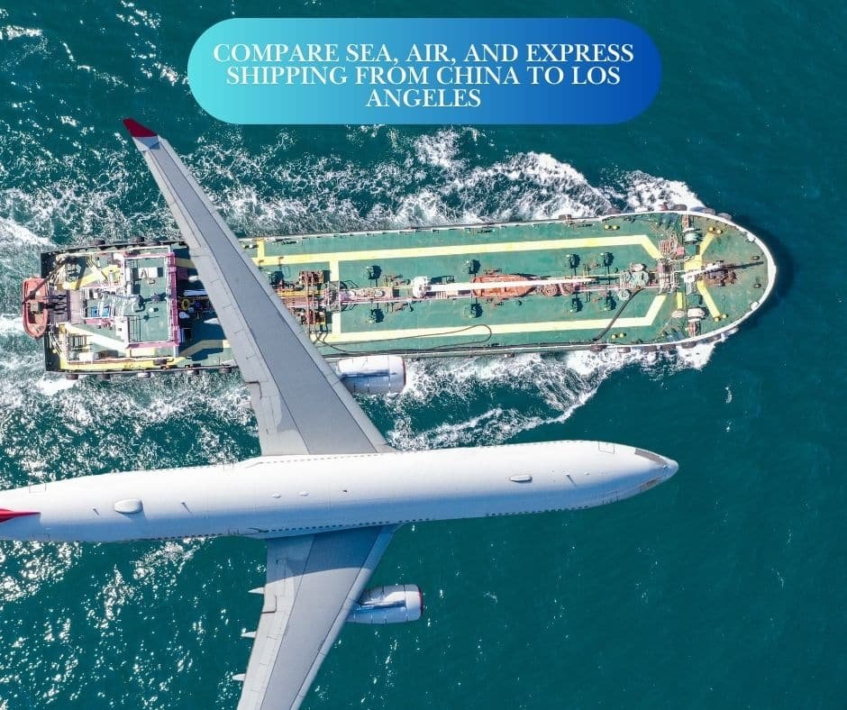 ship from choina to los angeles