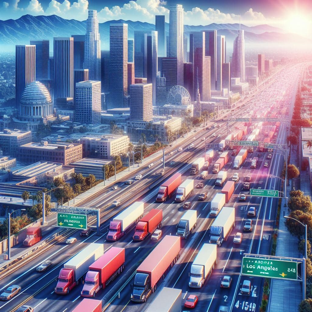 ship from china to los angeles