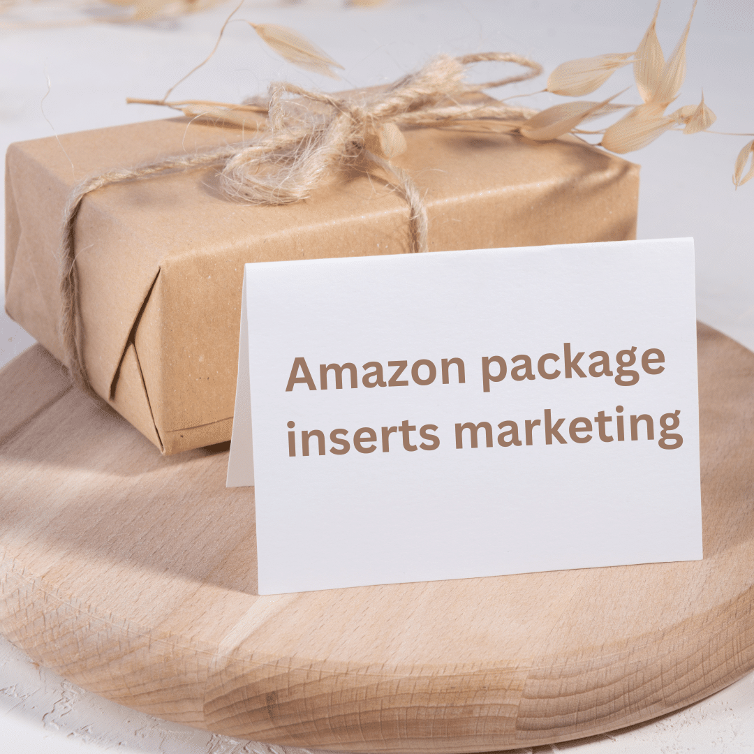 Amazon package inserts marketing 4