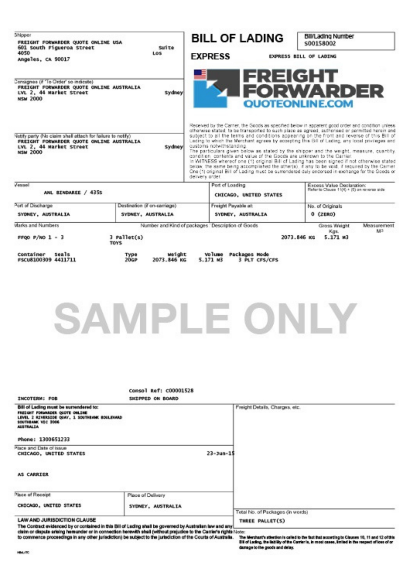 Shipping Documents | Ship From China to usa